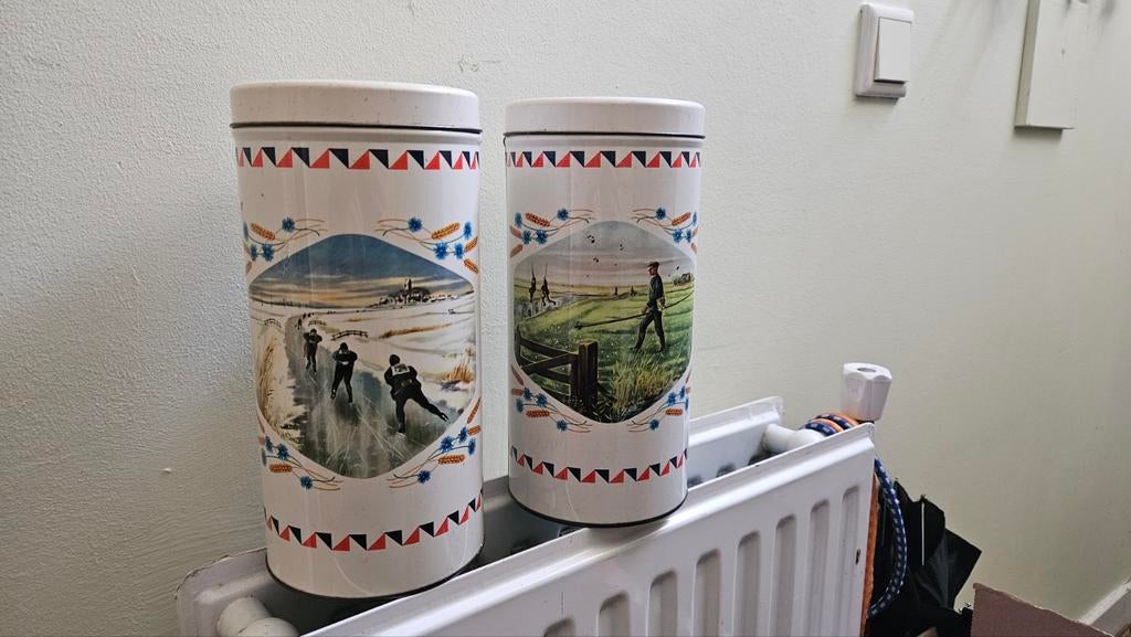 Beschuitblikken, Verzamelen, Blikken, Ophalen, Zo goed als nieuw, Overige