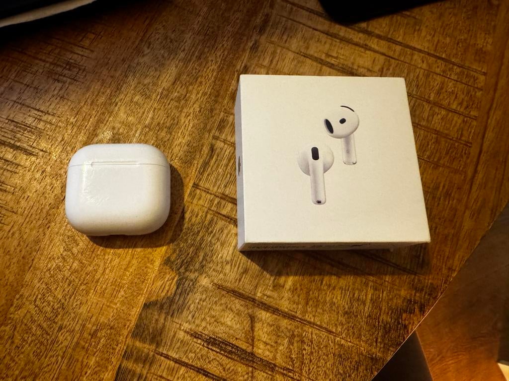 Apple AirPods 4 ANC (A3055) - ORIGINEEL & Garantie & Bon!, Audio, Tv en Foto, Koptelefoons, Ophalen, Zo goed als nieuw, Overige merken
