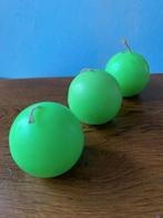3 "Bolkaarsen Appelgroen" 'Jaren 70' Nieuw, Ophalen of Verzenden, Nieuw, Overige materialen, Minder dan 25 cm