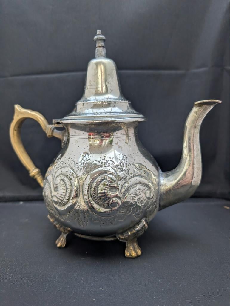 Vintage Marokkaanse theepot, Ophalen of Verzenden