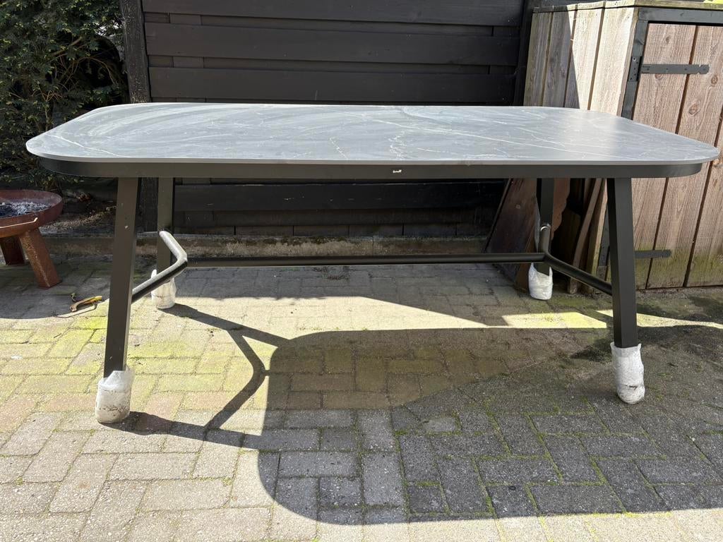 Hartman Tubb Dining Tuintafel - Stijlvol en Duurzaam, Ophalen, Nieuw, Rechthoekig, Metaal