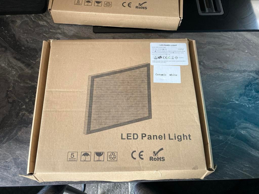 2x2 stuks LED Panel Light 30x30 cm, Ophalen, Nieuw, Metaal