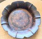 Amsterdamse school gehamerd zware rood koperen fruitschaal, Ophalen of Verzenden, Koper