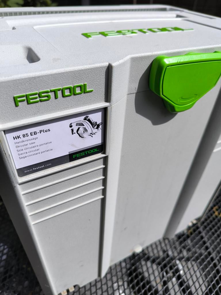 Festo koffer zgan voor zaagmachine, Doe-het-zelf en Verbouw, Ophalen of Verzenden, Zo goed als nieuw, Elektrisch, Bovenfrees