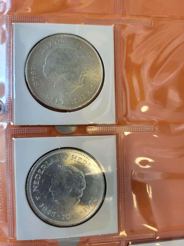 NL verzameling Juliana 1 Cent t/m 2,5 Gulden incl. zilver, Postzegels en Munten, Munten | Nederland, Koningin Juliana, Setje, Zilver