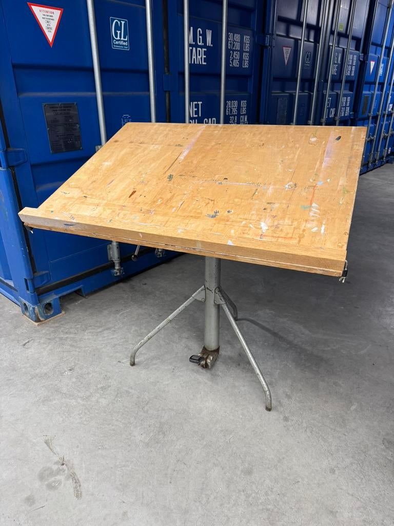 Zeldzame Vintage Nike Eskilstuna tekenfafel bureau tafel, Ophalen