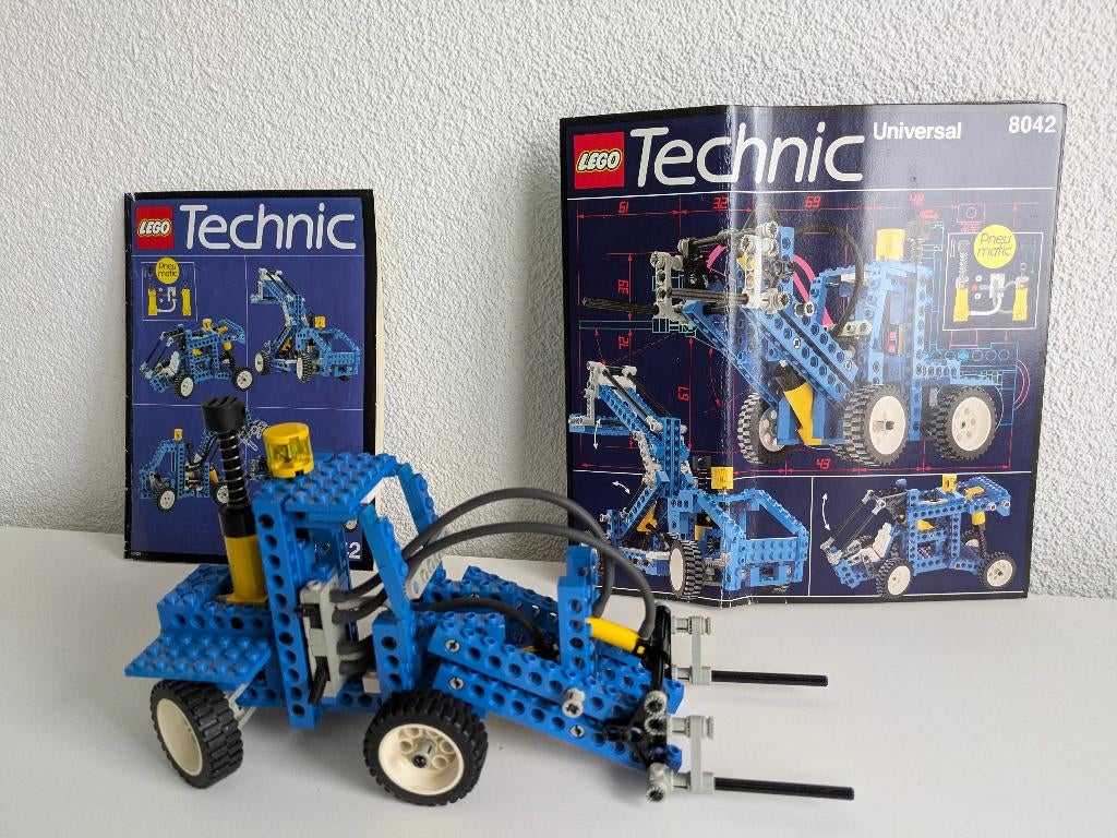 Lego Technic sets (8024,8042,8207,8226,8229,8826,8828), Ophalen of Verzenden, Gebruikt, Complete set, Lego