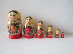 6 delige set Baboesjka of Matroesjka uit Rusland, Verzamelen, Ophalen of Verzenden, Gebruikt