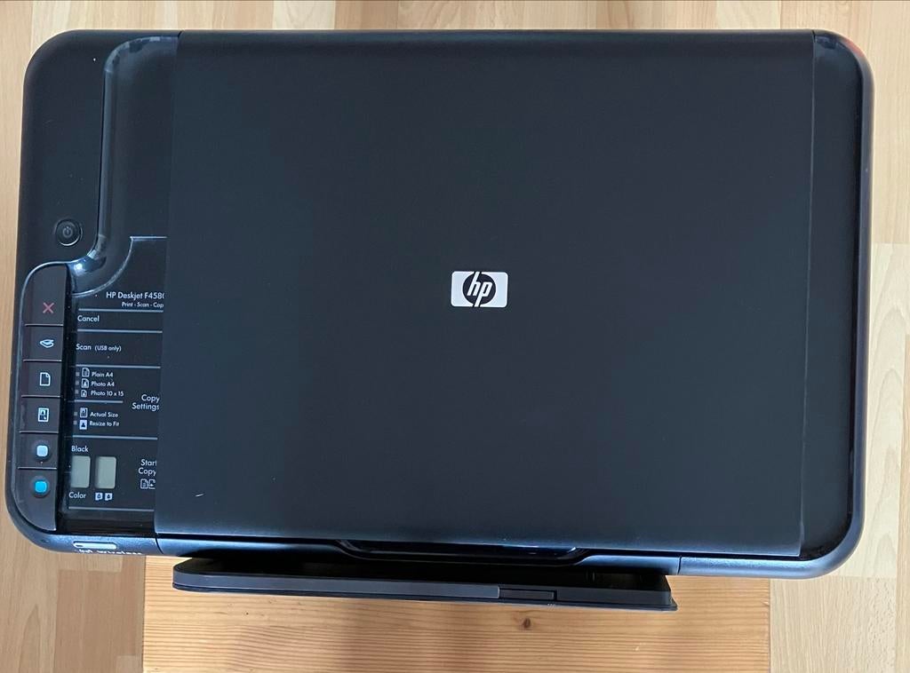 HP Deskjet F4580 draadloze printer, Gebruikt, Inkjetprinter, All-in-one, Kleur printen