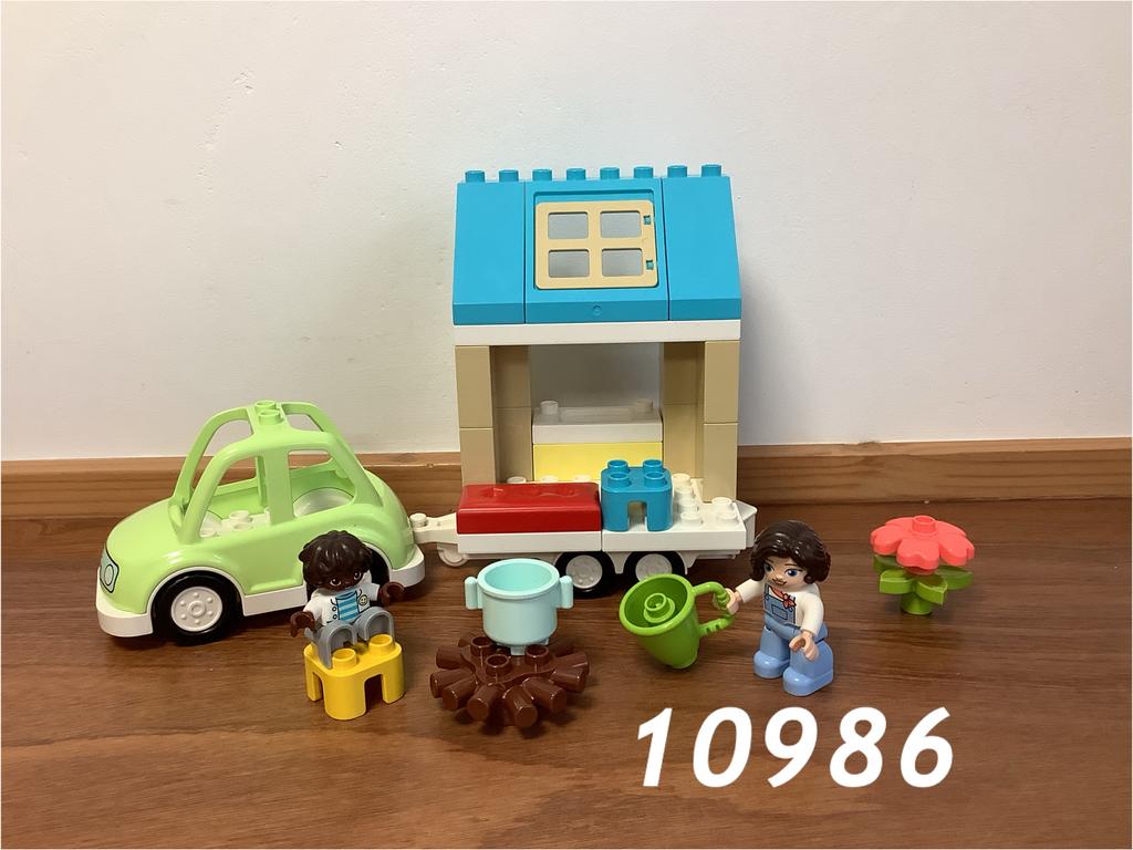 Duplo familiehuis op wielen 10986 (compleet) 1, Ophalen of Verzenden, Zo goed als nieuw, Complete set, Duplo