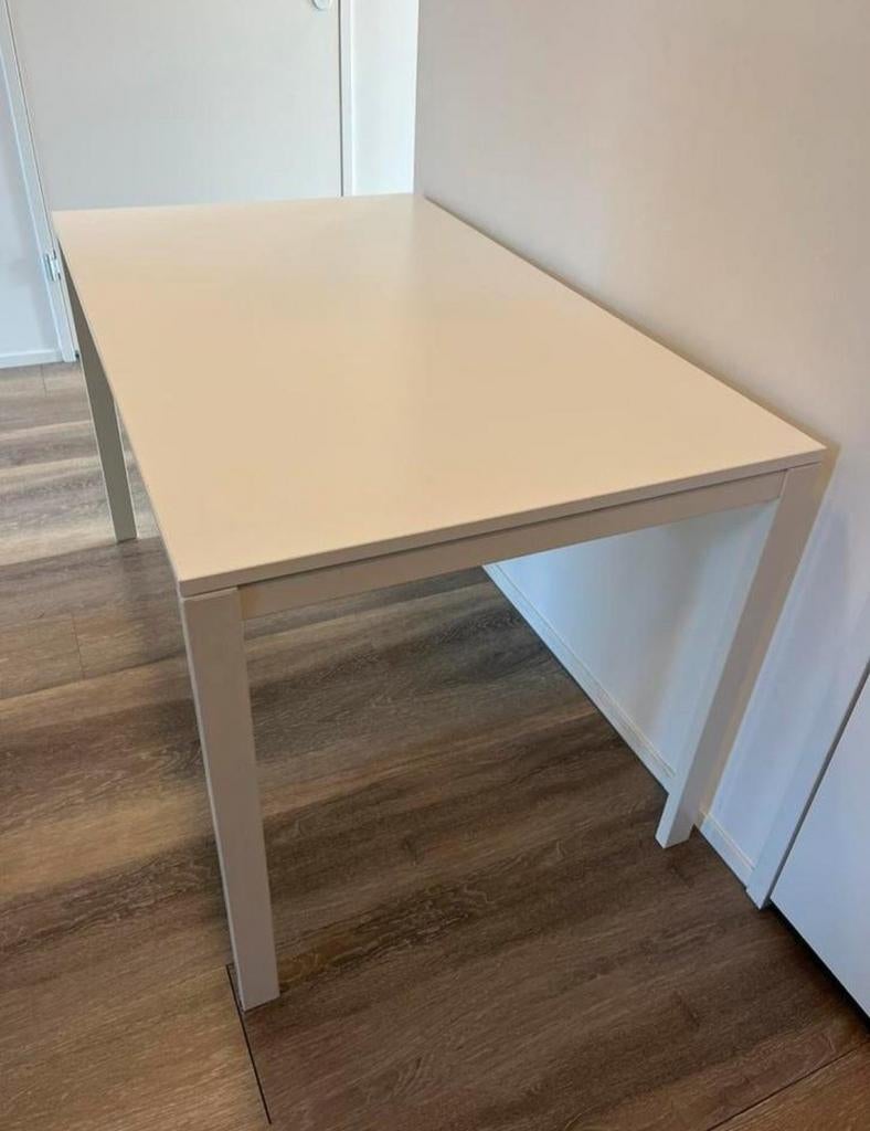 Ikea Vihals (eet)tafel wit, Huis en Inrichting, Tafels | Eettafels, Ophalen, 100 tot 150 cm, 50 tot 100 cm, Zo goed als nieuw