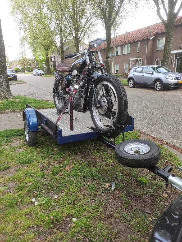 Motor aanhanger aanhangwagen, Auto diversen, Aanhangers en Bagagewagens, Gebruikt, Ophalen