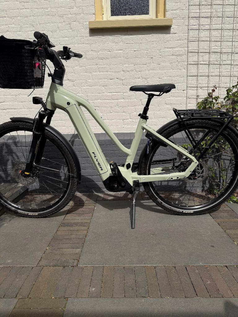 Flyer GoTour7 7.23, Da.,Frosty, Bosch CX 85Nm,Enviolo-naaf !, Fietsen en Brommers, Elektrische fietsen, Zo goed als nieuw, 47 tot 51 cm