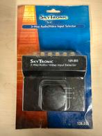 Skytronic 3-weg Audio/Video Input Selector, Ophalen of Verzenden, Nieuw