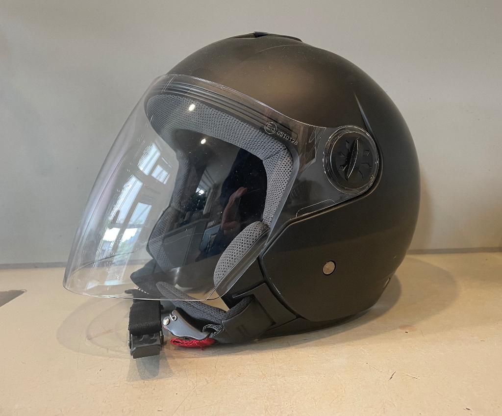Vito  bromfietshelm, paar keer gebruikt., Fietsen en Brommers, Ophalen of Verzenden, Gebruikt, Large, Vito Helmets