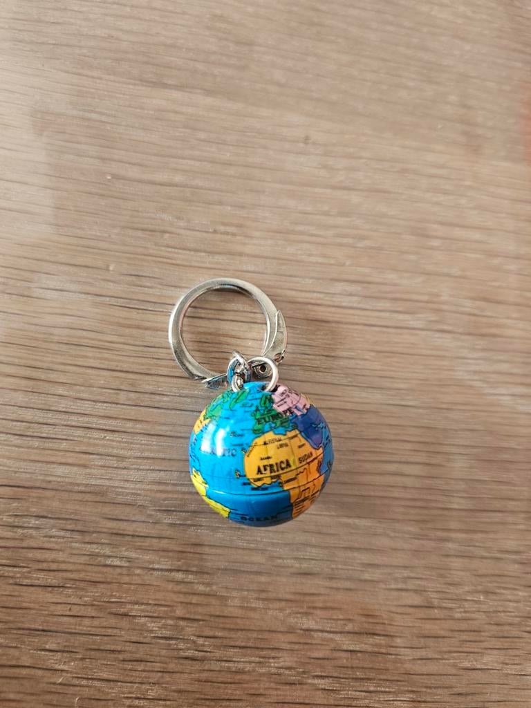 Wereldbol sleutelhanger, Ophalen of Verzenden