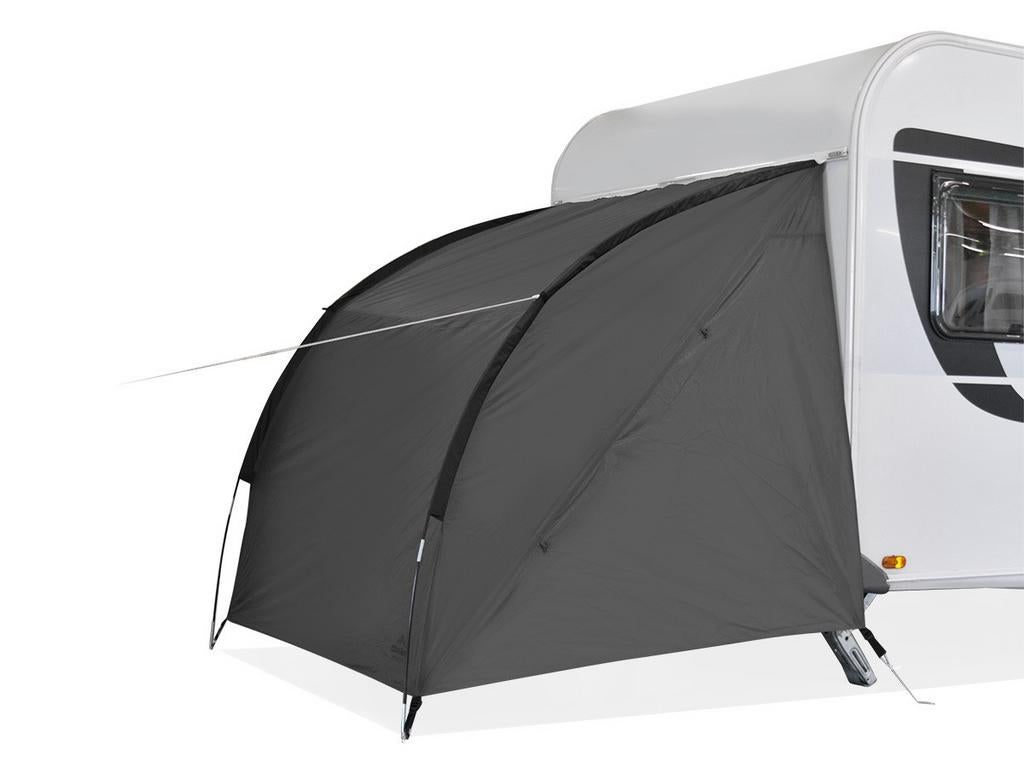 Fietstent voor caravan, Ophalen
