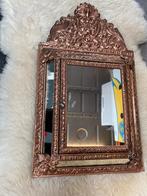 Antiek koperen/messing kledingborstel kastje, Ophalen, Rechthoekig, Minder dan 50 cm, Minder dan 100 cm