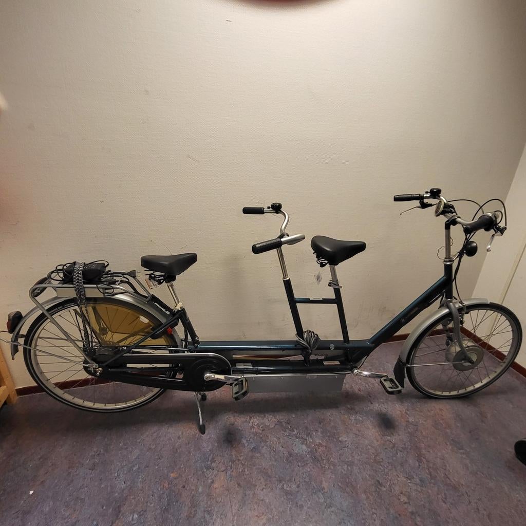 elektrisch ondersteunde van raam tandem, Ophalen