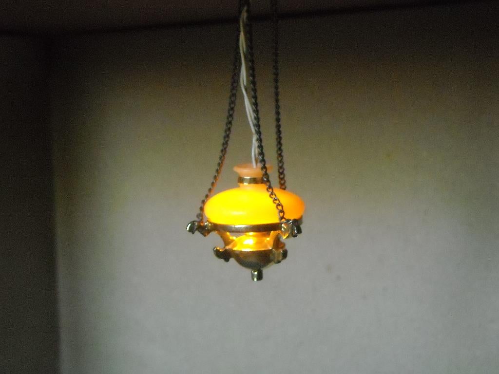 Lundby hanglamp, Ophalen of Verzenden, Gebruikt, Poppenhuis