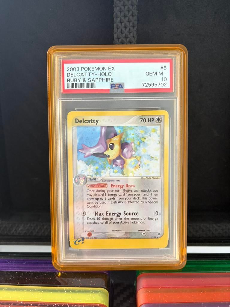 Delcatty 5 psa 10, Ophalen of Verzenden, Zo goed als nieuw