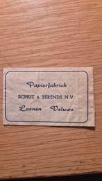 Suikerzakjes Loenen Veluwe, Ophalen, Nederland