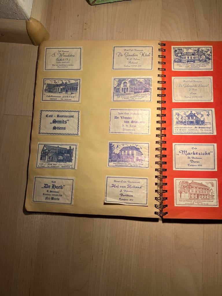 Verzameling suikerzakjes, Ophalen of Verzenden
