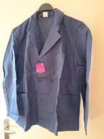 Nieuwe heren werkjas blauw maat 52, Ophalen of Verzenden, Nieuw, Heren, Jas
