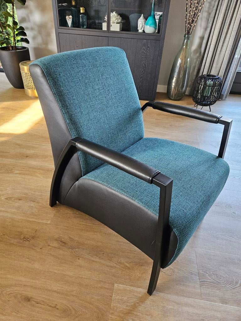 Te koop luxe fauteuil, Ophalen, 75 tot 100 cm, 50 tot 75 cm