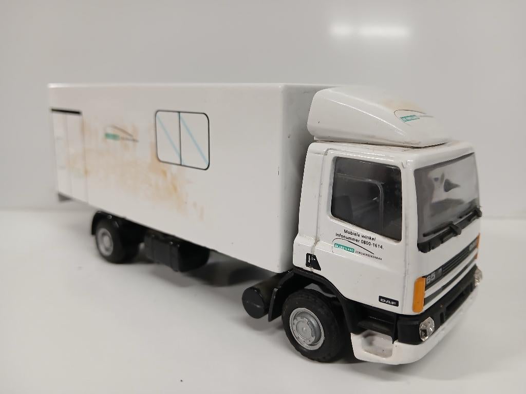 Lion Toys DAF 65 ATI "Zorgverzekering De Friesland", Hobby en Vrije tijd, Modelauto's | 1:50, Ophalen of Verzenden, Zo goed als nieuw