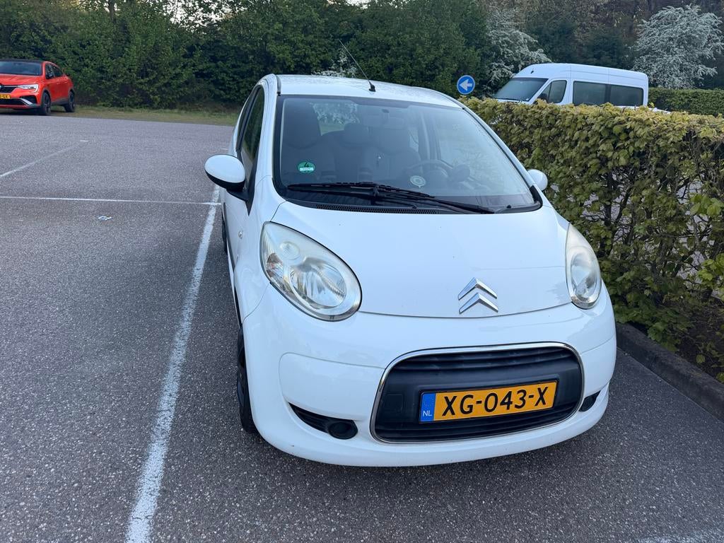Citroën C1 1.0 3-DRS Sensodrive 2009 Wit, Auto's, 4 stoelen, C1, Particulier, Geïmporteerd