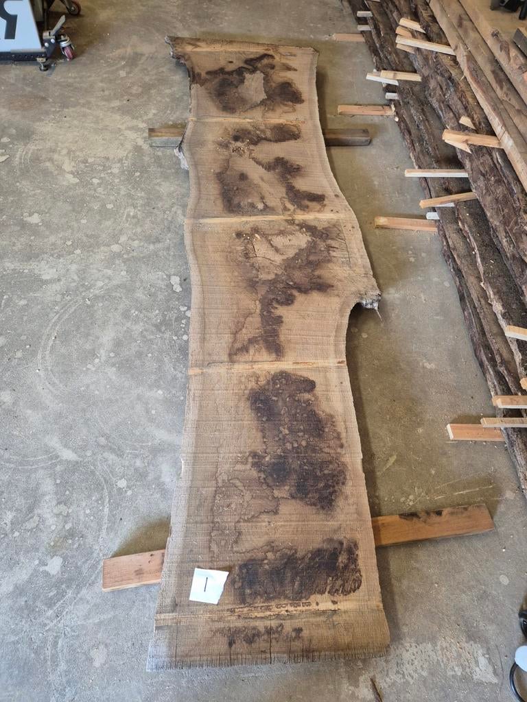 Eiken schaaldelen droog, tafelblad, Ophalen, Eiken, Nieuw, Plank