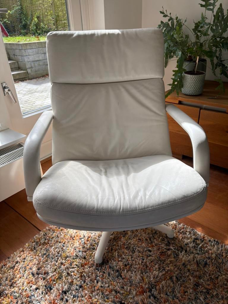 Artifort F141 Fauteuil Geoffrey Harcourt Armstoel (2 stuks), Ophalen, Gebruikt, Vintage modern, 50 tot 75 cm