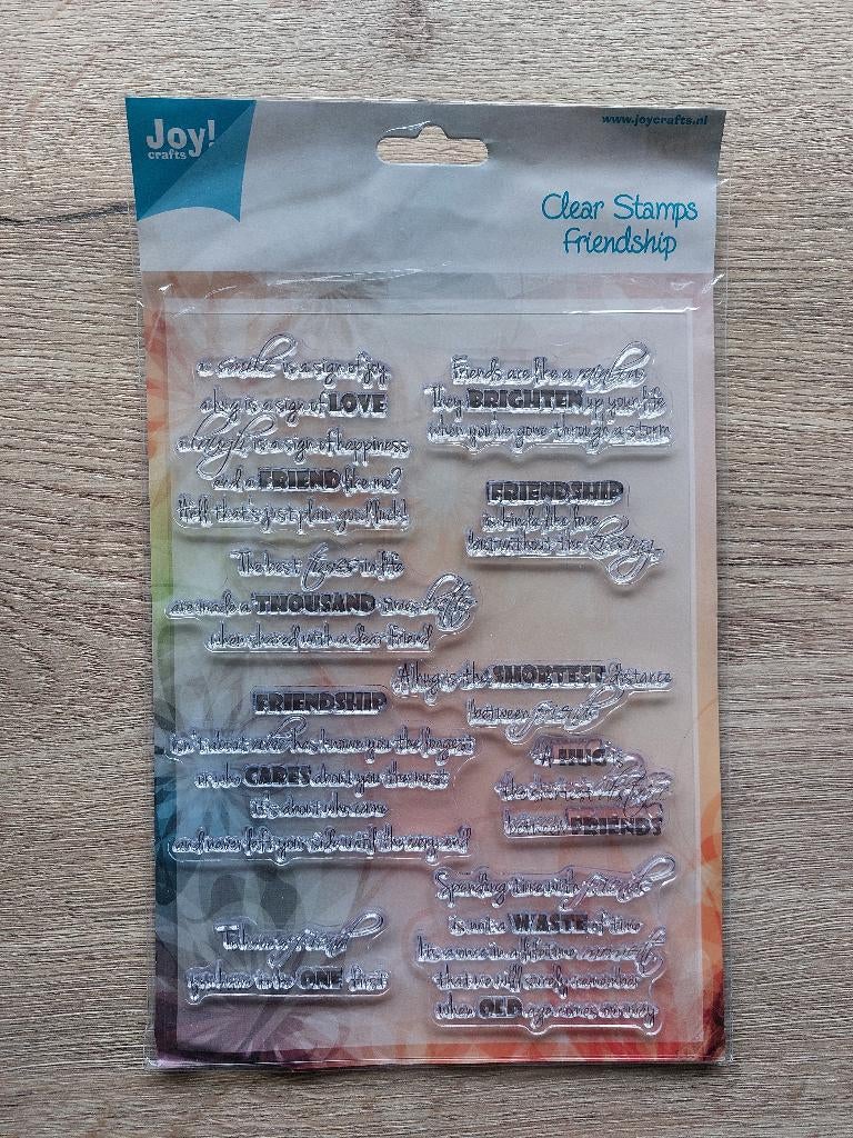 Joy!crafts Clear Stamps, Hobby en Vrije tijd, Stempelen, Ophalen of Verzenden, Nieuw, Clearstamp
