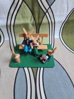 Vintage paas items, paashaas,candy containers, vaas, kip, Ophalen of Verzenden