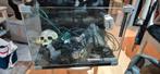 Aquarium met toebehoren  maten staan in de foto's, Ophalen, Gebruikt, Leeg aquarium