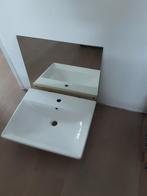 Wasbak Villeroy &  Boch en spiegel, Huis en Inrichting, Badkamer | Badkamermeubels, Ophalen, Nieuw, 50 tot 100 cm, Minder dan 100 cm