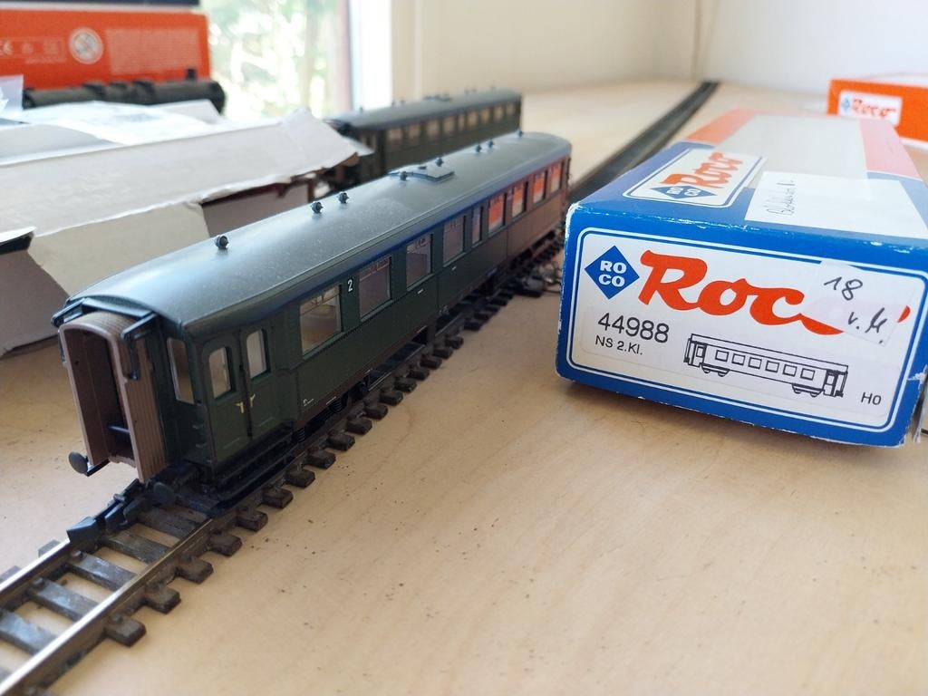 Roco Blokkendoos tussenrijtuig 44988, Ophalen of Verzenden, Gelijkstroom, Wagon, Roco