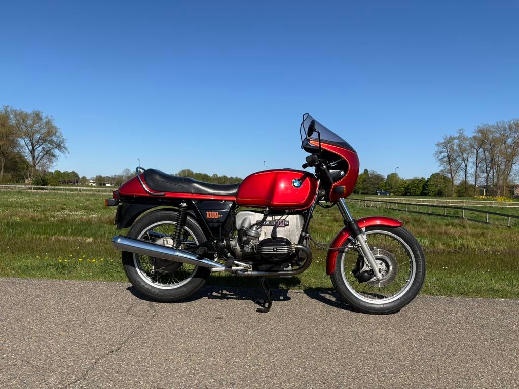 BMW R100S 1973 Spaakvelgen R100, Motoren, Cardan-aandrijving, 2 cilinders, Motorrijbewijs A, Gebruikt