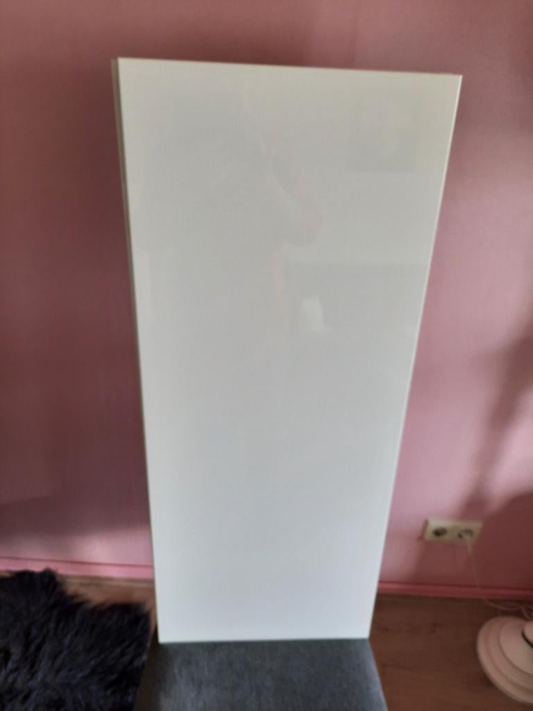 Ikea Gotmorgon hangkastje wit hoogglans, Huis en Inrichting, Ophalen, (Half)hoge kast, Minder dan 50 cm, Gebruikt