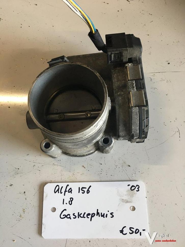 Alfa 156 1.8 2003 Gasklephuis, Auto-onderdelen, Brandstofsystemen, Gebruikt, Ophalen of Verzenden