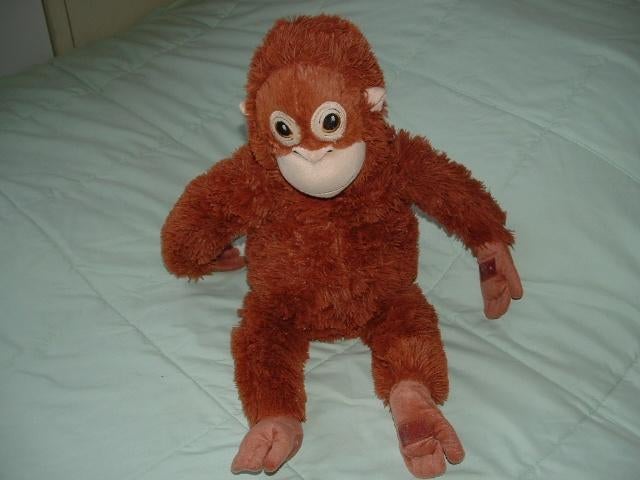 IKEA AAP DJUNGELSKOG ORANG OETAN GROOT PLUCHE, Ophalen of Verzenden, Nieuw, Overige typen