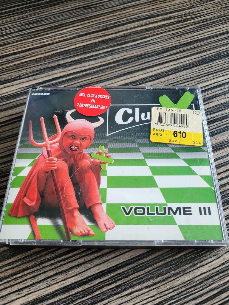 Club X - Volume III - Hardcore - Gabber - Thunderdome, Ophalen of Verzenden, Gebruikt, Techno of Trance
