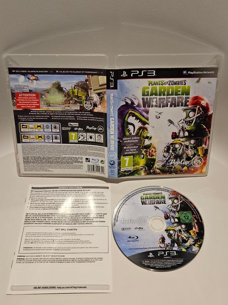 Plants vs Zombies Garden Warfare PS3, Spelcomputers en Games, Games | Sony PlayStation 3, Ophalen of Verzenden, Zo goed als nieuw