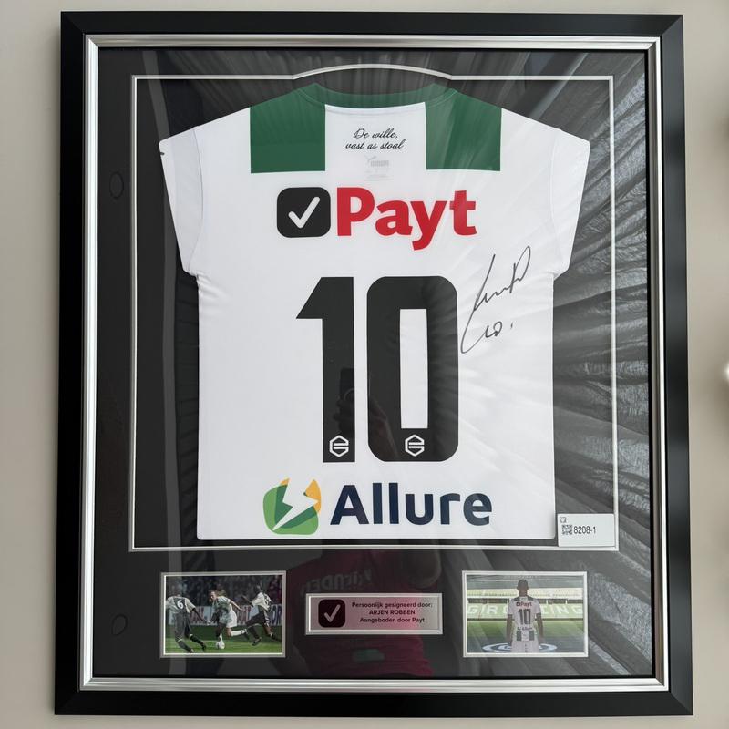 Arjen Robben Gesigneerd Shirt, Ophalen, Zo goed als nieuw, Buitenlandse clubs, Shirt