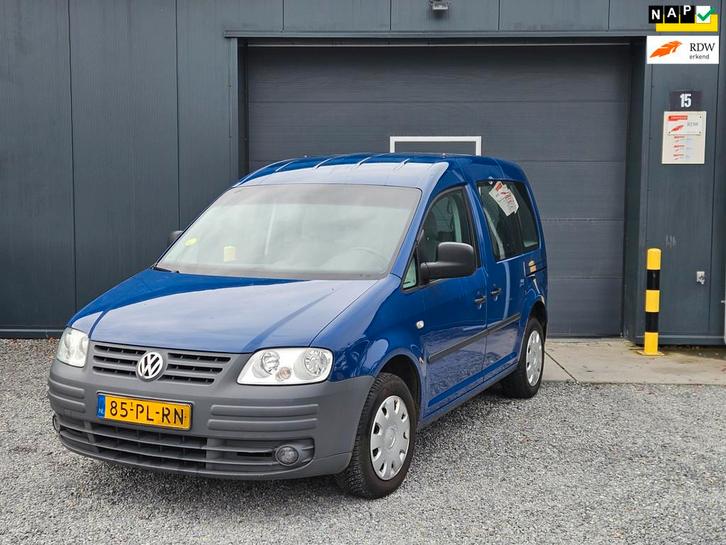 Volkswagen Caddy 1.6 Comfortline 5p. new koppeling revisie v, Auto's, Volkswagen, Bedrijf, Te koop, Overige modellen, ABS, Airbags