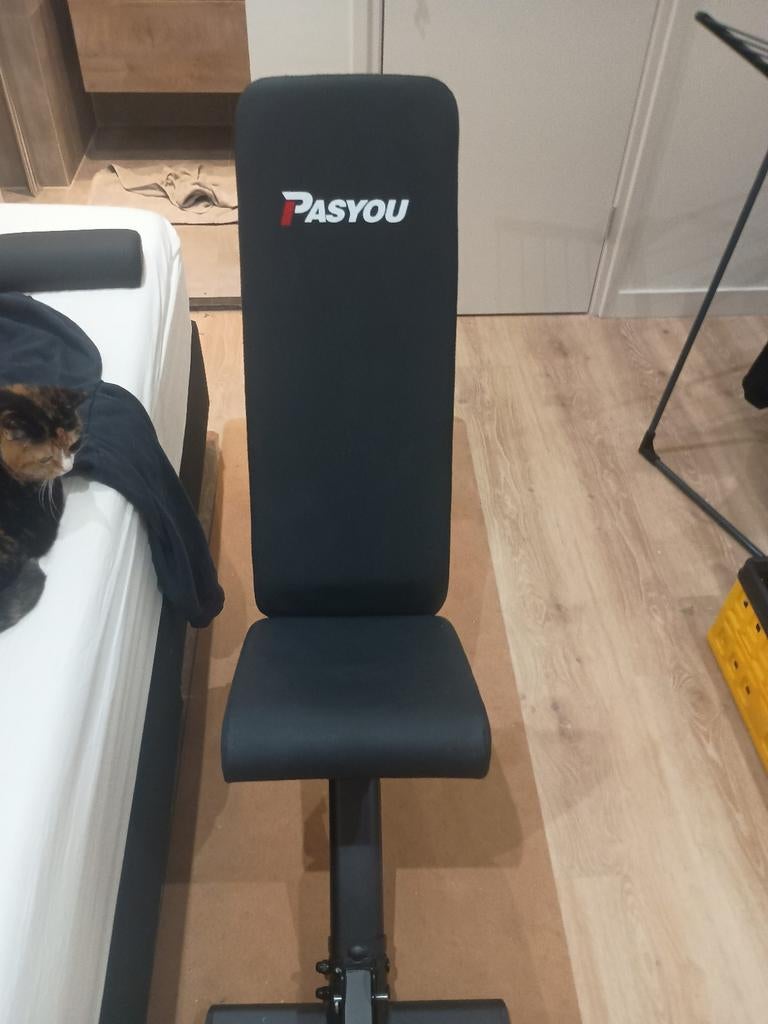 PASYOU Verstelbare Halterbank, Sport en Fitness, Fitnessmaterialen, Ophalen, Nieuw, Fitnessbank