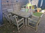 Tuinstoel teak scotts dale 6 stuks vraagprijs 75 euro totaal, Tuin en Terras, Ophalen, Gebruikt, Teakhout