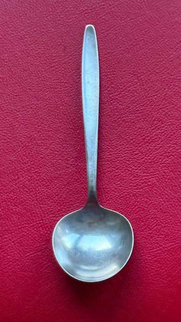 Amefa 90 Verzilverde Opscheplepel - 20 cm, Antiek en Kunst, Ophalen of Verzenden