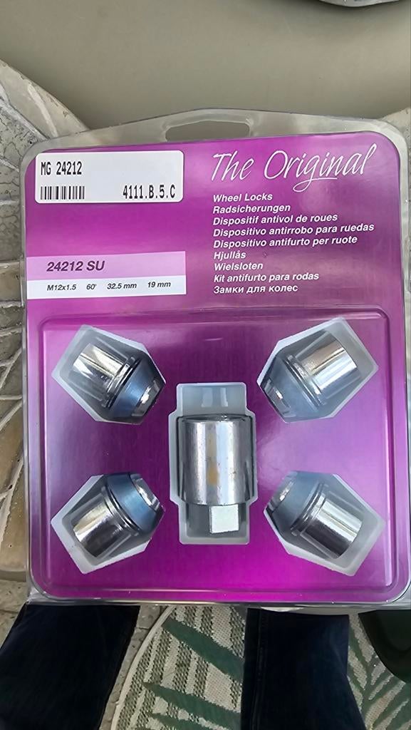 McGard Wielsloten M12x1.5 - Nieuw in verpakking, Ophalen of Verzenden, Nieuw, Universele onderdelen